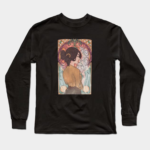 the locked tomb Locked Secrets Long Sleeve T-Shirt by Geometc Style